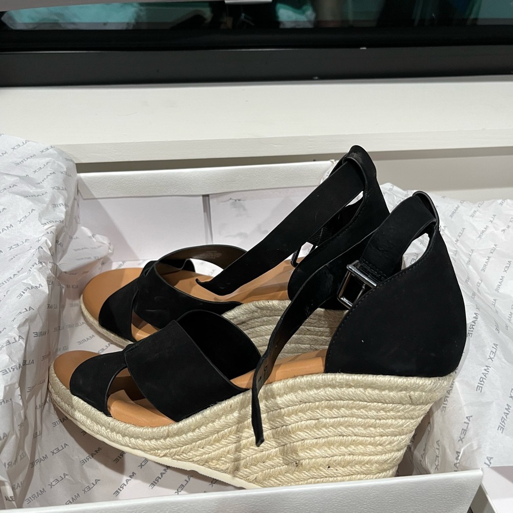 Alex Marie Wedge Sandal